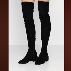 Top shop Texas over the knee suede boots